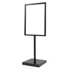 Artiss A1 Double-Sided Pedestal Sign Holder - 60x90cm, Heavy-Duty Steel, Quick-Slide, Weather Resistant Display Stand