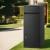 Gardeon Black Parcel Letterbox Drop Box, Heavy-Duty Steel Mailbox, 2 Slots, Lockable, 42x38x102cm, Weatherproof
