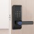 UL-Tech Fingerprint Door Lock Smart Home System: Zinc Alloy, 360° Sensor, App Control, 100 User Capacity, Black
