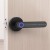 UL-Tech Smart Fingerprint Door Lock, Zinc Alloy, 360° Sensor, Easy Install, Multiple Access, Black, 16x6.5x6cm, 1-Year