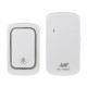 UL-tech Wireless Doorbell with LED, 38 Melodies, 4 Volume Levels, IP44 Waterproof, 350m Range, Easy Install, Plastic