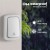 UL-tech Wireless Doorbell with LED, 38 Melodies, 4 Volume Levels, IP44 Waterproof, 350m Range, Easy Install, Plastic