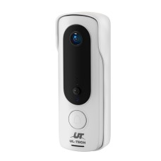 UL-tech Wireless Doorbell Camera, 1080P, 166° View, Two-Way Audio, Night Vision, IP65, 2.4GHz Wi-Fi, Easy