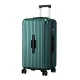 Wanderlite 28" Green Trunk Luggage: 5 Wheels, TSA Lock, ABS Shell, USB & Type-C Ports, 3/7 Split, 360°