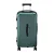 Wanderlite 28" Green Trunk Luggage: 5 Wheels, TSA Lock, ABS Shell, USB & Type-C Ports, 3/7 Split, 360°