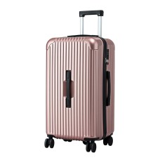 Wanderlite 28" Rose Gold Trunk Luggage with USB & Type-C Ports, 5 Wheels, TSA Lock, Durable ABS, 90L Capacity Wanderlite 28" Rose Gold Trunk Luggage with USB & Type-C Ports, 5 Wheels, TSA Lock, Durable ABS, 90L Capacity