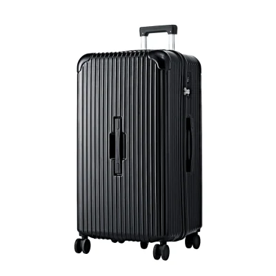 Wanderlite 32" Trunk Luggage - Black, Durable ABS, 360° Spinner Wheels, USB & Type-C Ports, TSA Lock, 130L Capacity Wanderlite 32" Trunk Luggage - Black, Durable ABS, 360° Spinner Wheels, USB & Type-C Ports, TSA Lock, 130L Capacity