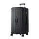 Wanderlite 32" Trunk Luggage - Black, Durable ABS, 360° Spinner Wheels, USB & Type-C Ports, TSA Lock, 130L Capacity
