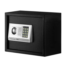 UL-TECH 20L Security Safe Box - Digital Keypad, Solid Steel, Alarm System, Tamper-Proof Hinges, Wall-Mount Option