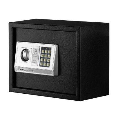 UL-TECH 20L Security Safe Box - Digital Keypad, Solid Steel, Alarm System, Tamper-Proof Hinges, Wall-Mount Option