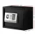 UL-TECH 20L Security Safe Box - Digital Keypad, Solid Steel, Alarm System, Tamper-Proof Hinges, Wall-Mount Option