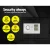 UL-TECH 20L Security Safe Box - Digital Keypad, Solid Steel, Alarm System, Tamper-Proof Hinges, Wall-Mount Option