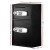 UL-TECH Double Door Security Safe Box, Steel, 80cm, Digital Keypad, Twin-Bolt Lock, Wall-Mountable, Black UL-TECH Double Door Security Safe Box, Steel, 80cm, Digital Keypad, Twin-Bolt Lock, Wall-Mountable, Black