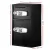 UL-TECH Double Door Security Safe Box, Steel, 80cm, Digital Keypad, Twin-Bolt Lock, Wall-Mountable, Black