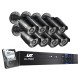 UL-Tech 1080P CCTV Security System: 8CH DVR, 8 Cameras, 4TB HDD, Infrared Night Vision, Motion Detection, Remote Access
