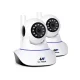 UL-TECH 1080P Wireless IP Security Camera with Night Vision, Motion Detection, and 128GB TF Card Support - White