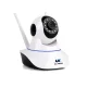 UL-TECH 1080P Wireless IP Security Camera, HD 2.0 Megapixel, Pan/Tilt, Night Vision, Two-Way Audio, White