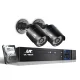 UL-TECH 4CH DVR CCTV Security System: 2 Cameras, 2TB HDD, 1080P HD, Night Vision, Motion Detection, Remote Access