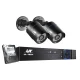 UL-TECH 1080P CCTV Security System: 4CH DVR, 2 Cameras, 1TB HDD, Infrared Night Vision, Motion Detection, Remote Access