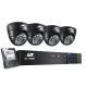 UL-TECH 1080P 8CH DVR Security System: 4 Cameras, 1TB Storage, Night Vision, Motion Detection, Remote Access