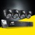 UL-Tech 1080P 8CH DVR Security System: 4 Cameras, 1TB Storage, Night Vision, Motion Detection, Remote Access