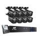 UL-Tech 8-Channel 1080P HD CCTV Security System with 8 Cameras, 1TB HDD, Motion Detection, Night Vision, Remote Access