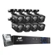 UL-TECH 8-Channel 1080P HD CCTV Security System with 8 Cameras, 1TB HDD, Motion Detection, Night Vision, Remote Access