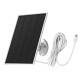 UL-Tech 3W Solar Panel for Wireless Security Cameras, IP66 Waterproof, 360° Adjustable, Easy Install, Renewable Energy