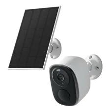 UL-TECH 3MP Solar Security Camera with Full-Colour Night Vision, 5000mAh Battery, IP66 Waterproof, and 2-Way Audio