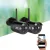 UL-TECH 3MP Wireless CCTV Bullet Cameras (2-Pack) - Outdoor/Indoor, IP66, P2P, H.264+, IR-CUT, Easy Install