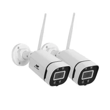 UL-TECH 3MP Wireless CCTV Cameras, Dual Pack, IP65 Waterproof, Night Vision, 2-Way Audio, Easy Install, 3.6mm Lens