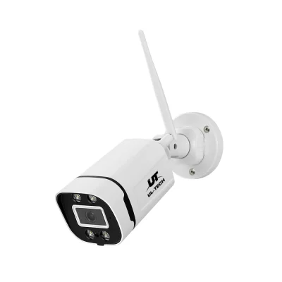 UL-TECH 3MP Wireless CCTV Camera, Full HD, IP65 Waterproof, Night Vision, Two-Way Audio, Easy Install, 1-Year Warranty