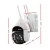 UL-TECH 3MP Wireless IP Camera - 2.4GHz Wi-Fi, Solar Compatible, Pan/Tilt, Night Vision, PIR Motion Alert, IP66 Rated