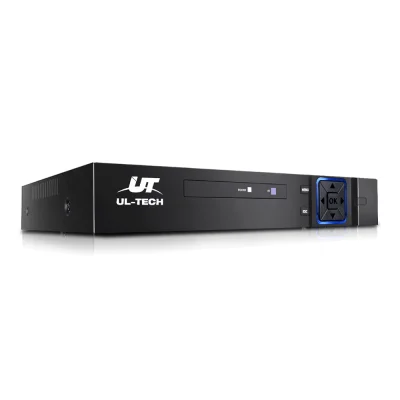 UL-TECH 4CH 1080P 5-in-1 CCTV DVR with Remote Access, Motion Detection & Cloud Support, HDMI/VGA Outputs