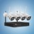 UL-Tech Wireless CCTV System: 8CH NVR, 3MP, 4 Cameras, IP65, Night Vision, Two-Way Audio, Smartphone Viewing, Easy Setup