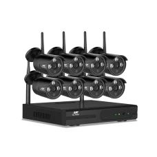 UL-TECH Wireless CCTV Security System 8CH NVR 3MP Cameras | Easy Setup, Remote Access, Data Protection, HDMI Output