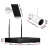 UL-TECH 4MP Wireless Solar CCTV Security Cameras, 8CH NVR, IP65 Waterproof, 2-Way Audio, Smartphone Access