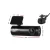UL-TECH 4K Hidden Dual Lens Dash Camera with 170° Wide Angle, Night Vision, WiFi, G-Sensor, 128GB Support, PVC Black