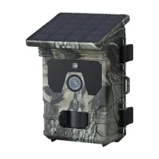 UL-TECH 4K 50MP Solar Trail Camera: IP65 Waterproof, 120° Wide-Angle, Infrared Night Vision, 0.3s Trigger Speed