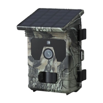 UL-TECH 4K 50MP Solar Trail Camera: IP65 Waterproof, 120° Wide-Angle, Infrared Night Vision, 0.3s Trigger Speed