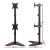 Artiss Dual Monitor Arm Stand: Freestanding, Heavy-Duty Steel, Adjustable for 17"-32" Screens, VESA Compatible, Black Artiss Dual Monitor Arm Stand: Freestanding, Heavy-Duty Steel, Adjustable for 17"-32" Screens, VESA Compatible, Black