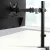 Artiss Fully Adjustable Single Monitor Arm Desk Mount, Heavy-Duty Steel, Fits 32" Screen, VESA, 9kg Capacity, Black