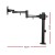 Artiss Adjustable Single Monitor Arm Desk Mount | Heavy Duty Steel | 360° Swivel | VESA Compatible 10"-30" | Black
