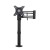 Artiss Adjustable Single Monitor Arm Desk Mount | Heavy Duty Steel | 360° Swivel | VESA Compatible 10"-30" | Black