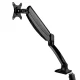 Artiss Black Monitor Arm Stand - Adjustable Gas Spring Desk Mount for 10"-27" Screens, 360° Swivel, VESA Compatible