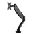 Artiss Black Monitor Arm Stand - Adjustable Gas Spring Desk Mount for 10"-27" Screens, 360° Swivel, VESA Compatible