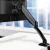 Artiss Black Monitor Arm Stand - Adjustable Gas Spring Desk Mount for 10"-27" Screens, 360° Swivel, VESA Compatible