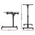 Artiss 360° Rotating Laptop Desk Table with USB Cooler, Adjustable Height, Steel Frame, 60CM, Black – Mobile & Stylish