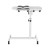Artiss 360° Rotating Laptop Desk with USB Cooler, Adjustable Height & Tilt, Steel Frame, 60cm, White, Mobile Stand