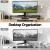 Artiss 100cm Black Dual Monitor Stand & Desk Organiser, 30kg Capacity, Ergonomic Riser with Non-Slip Feet, Easy Assembly